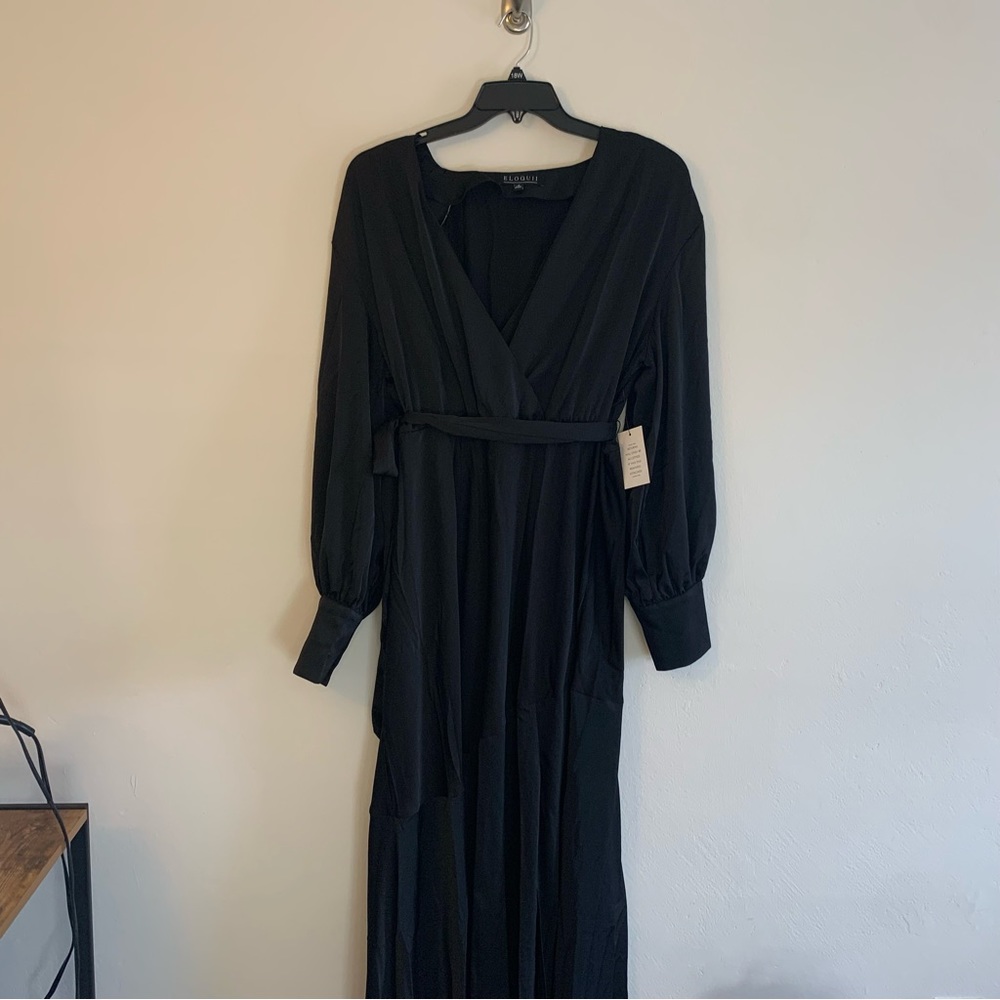 Eloquii Satin Maxi Dress *NWT*